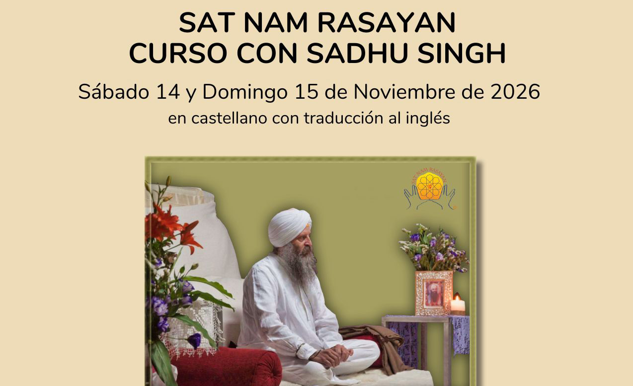 Cartel Sadhu Singh en Barcelona 2026